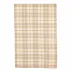 Lakeville Plaid Khaki Handwoven Indoor/Outdoor Rug 2.5x8