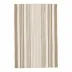 Quincy Stripe Khaki Handwoven Indoor/Outdoor Rug 2.5x8