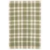 Tattersall Sage Handwoven Cotton Rug - 10x14