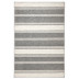 Bowman Stripe Grey Machine Washable Rug - 2x3