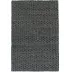 Honeycomb Indigo grey Handwoven Wool Rug 10' x 14'