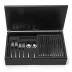 Pride Silverplated Black Silverplated 44-Piece Canteen