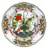 Faenza-Carnation Scalloped Dinner Plate (11 D) 10.75 in Rd