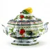 Faenza-Carnation Soup Tureen 14 x 11 x 11 high