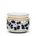 Orvieto Blue Rooster Cylindrical Cover Pot Cachepot Planter (Small) 8 in Rd x 6 high (Inside: 6D. x 5H.)