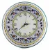 Ricco Deruta Large Rd Wall Clock 13.5 Diameter; 1 in thick