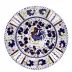 Orvieto Blue Rooster Dinner Plate 11 in Rd