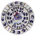 Orvieto Blue Rooster Charger Buffet Platter 13 in Rd