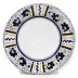 Orvieto Blue Rooster Dinner Plate (White Center) 11 in Rd