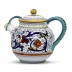 Ricco Deruta Teapot 9W. (W/Handle) x 6 high (8 Cups)