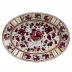 Orvieto Red Rooster Serving Oval Platter 17 x 13