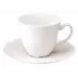Colbert White Coffee Saucer