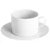 Waves Relief Cappuccino Cup & Saucer