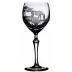 Safari Zebra Clear Water Goblet