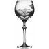 Safari Cheetah Clear Red Wine Glass