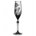 Safari Lion Clear Champagne Flute