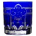 Imperial Cobalt Blue Double Old Fashioned