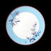 Bloomy Feathers Collage Dinner Plate