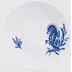 Blue Treasures Dessert Plate Sea Horse