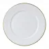 Accentuate Gold Flat Rim Plate (27 cm/10.5 in)