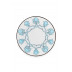 Jaipur Aqua Dinner Plate Aqua 10.25 in Rd