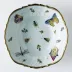 Spring in Budapest Rd Open Vegetable Bowl 8.5 in. Long 8.5 in. Wide