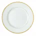 Fontainebleau Gold Filet (Filet Marli) Salad Cake Plate Rd 7.7"