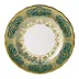 Heritage Forest Green & Turquoise Plate (8.5in/21.65cm) (Special Order)