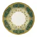 Heritage Forest Green & Turquoise Covered Vegetable Dish (Special Order)