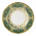 Heritage Forest Green & Turquoise Plate (6.25in/16cm) (Special Order)