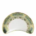 Heritage Forest Green & Turquoise Salad Plate (Crescent) (Special Order)