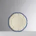 Eva Ivory / Blue Salad Plate