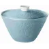 Mineral Irise Sky Blue Soup Tureen Rd 11"