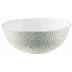 Mineral Irise Shell Salad Bowl Calabash Shaped Diam 9.0 in