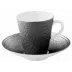 Mineral Irise Dark Grey Coffee Cup Rd 2.6"