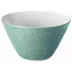 Mineral Irise Turquoise Blue Salad Bowl Coned Shaped Rd 11"