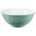 Mineral Irise Turquoise Blue Chinese Soup Bowl Rd 4.7"