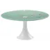 Paradis Turquoise Petit Four Stand Medium N°1 Diam 8.7 in