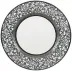 Tolède Platinum White Dessert Plate Diam 8.7 in