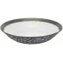 Tolède Platinum White Coupe Soup Bowl Diam 7.5 in