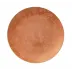 Crushed Velvet Copper Flat Rim Plate (10.5in/27cm)