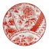 Victoria's Garden Red Coupe Plate (16.5 cm/6.5 in)