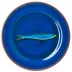 Aimone Blue Melamine Dinner Plate 10.5" Rd