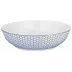 Tresor Blue Breakfast Coupe Plate Deep motive No3 Round 6.6929 in.