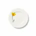 Impression Dessert Plate 21 Cm Yellow