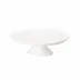 Classic White Cake Plate With Stand 32 Cm