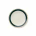 Capri Plate 17 Cm Dark Green/Yellow