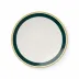 Capri Plate 28 Cm Dark Green/Yellow