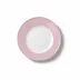 Solid Color Dessert Plate 19 Cm Rim Pale Rose