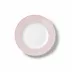 Solid Color Dessert Plate 21 Cm Rim Powder Pink